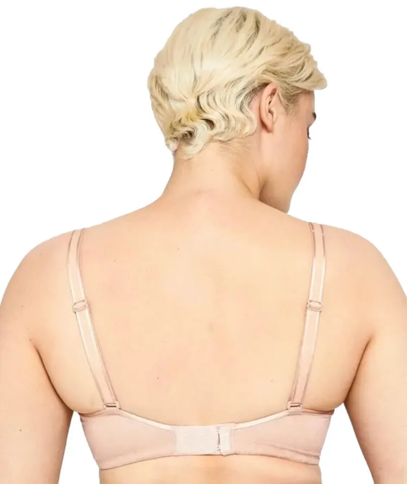 Berlei Lift and Shape T-Shirt Underwire Bra - Contemporary Floral Pearl Nude