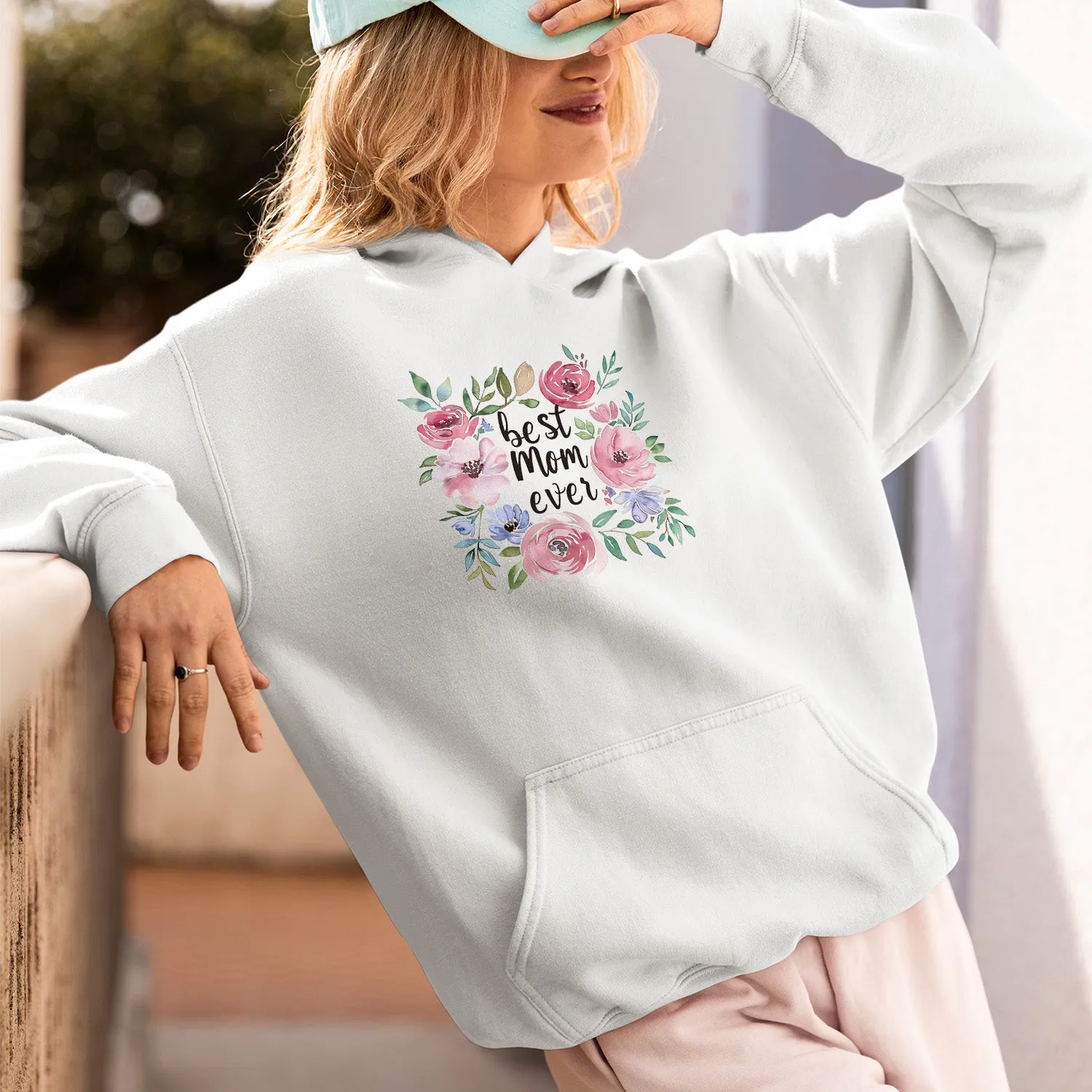 Best Mom Ever T-Shirt, Cute Floral Mom Shirt, Celebrate Mom, Mama Shirt, Mom Shirt, Mother's Day Gift
