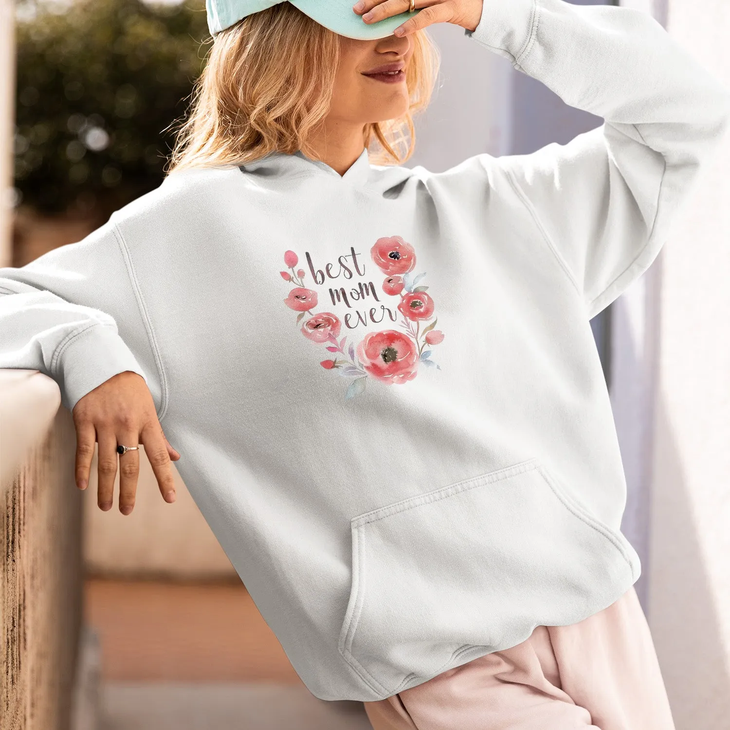 Best Mom Ever T-Shirt, Cute Floral Mom Shirt, Celebrate Mom, Mama Shirt, Mom Shirt, Mother's Day Gift