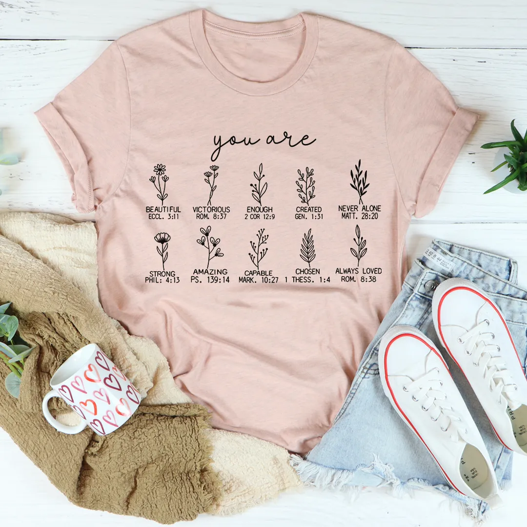 Bible Verses T-Shirt | Women's Cotton Shirt