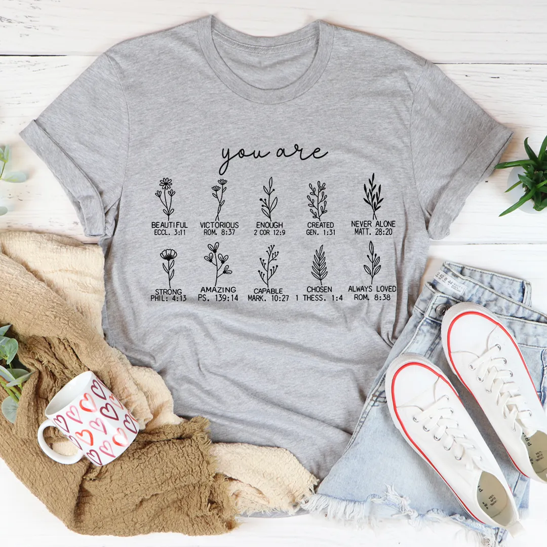 Bible Verses T-Shirt | Women's Cotton Shirt