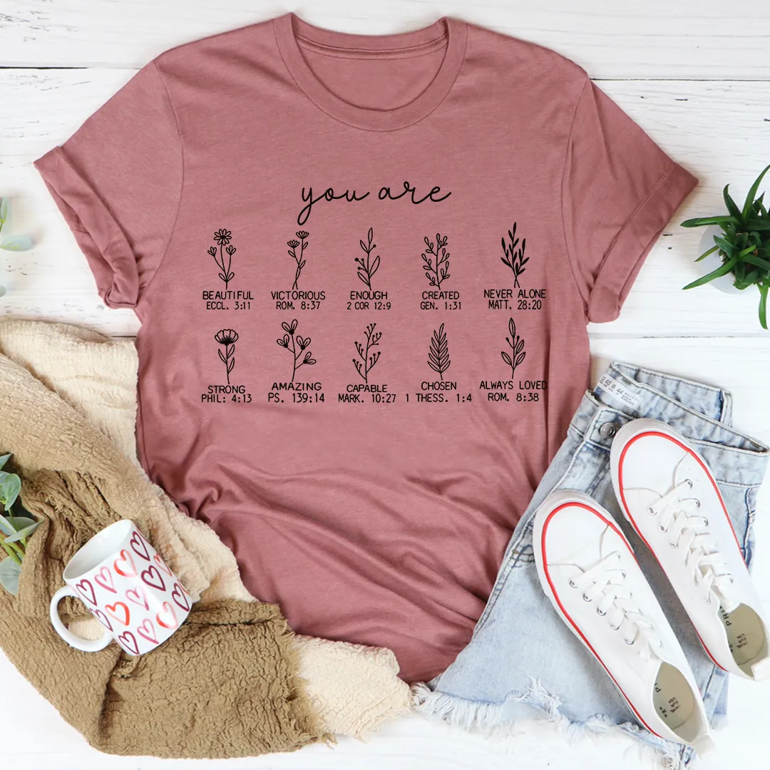 Bible Verses T-Shirt | Women's Cotton Shirt