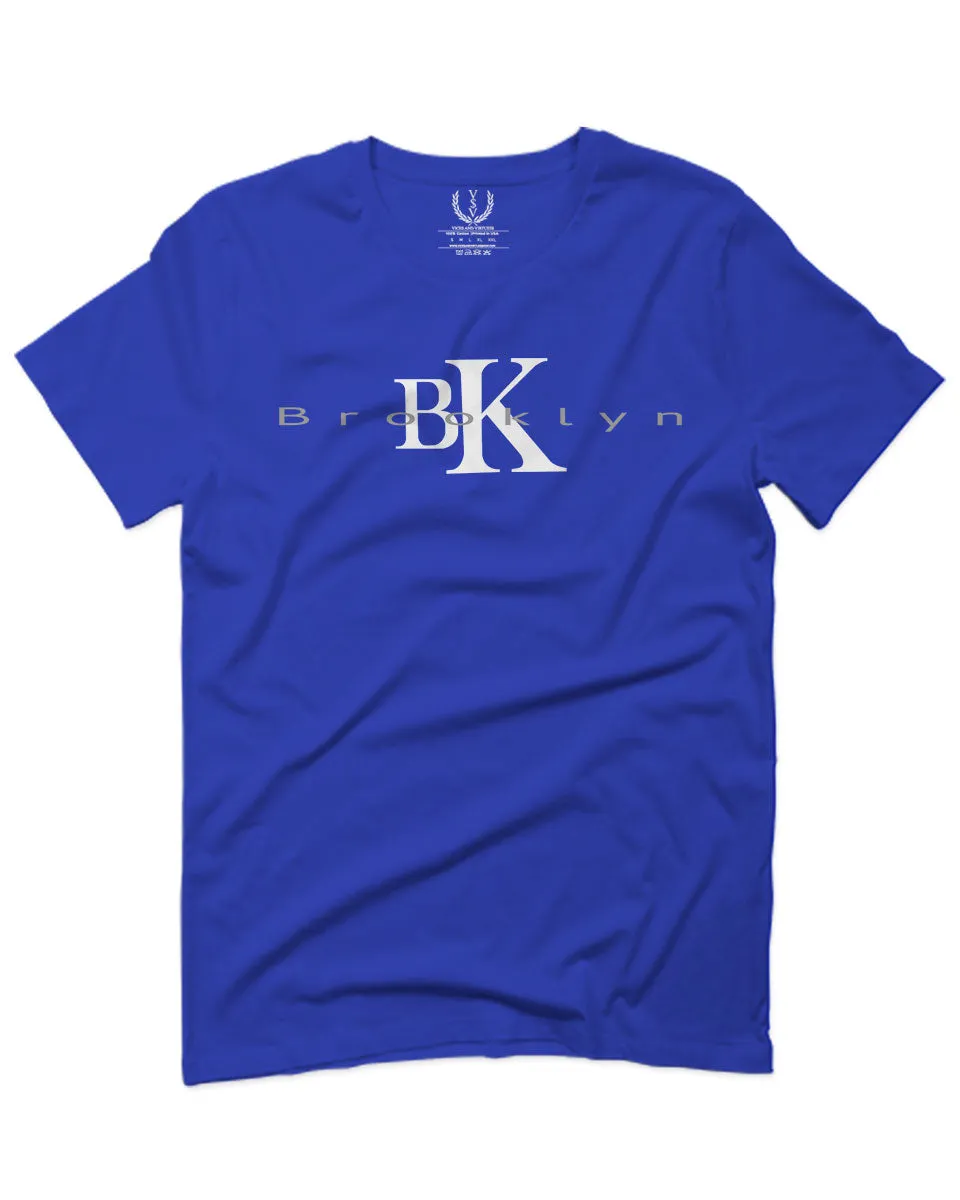 BK Brooklyn Street WEAR NYC New York Cool Fonts For men T Shirt