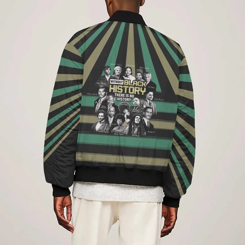 Black History Month Bomber Jacket Civil Rights Leaders DT04