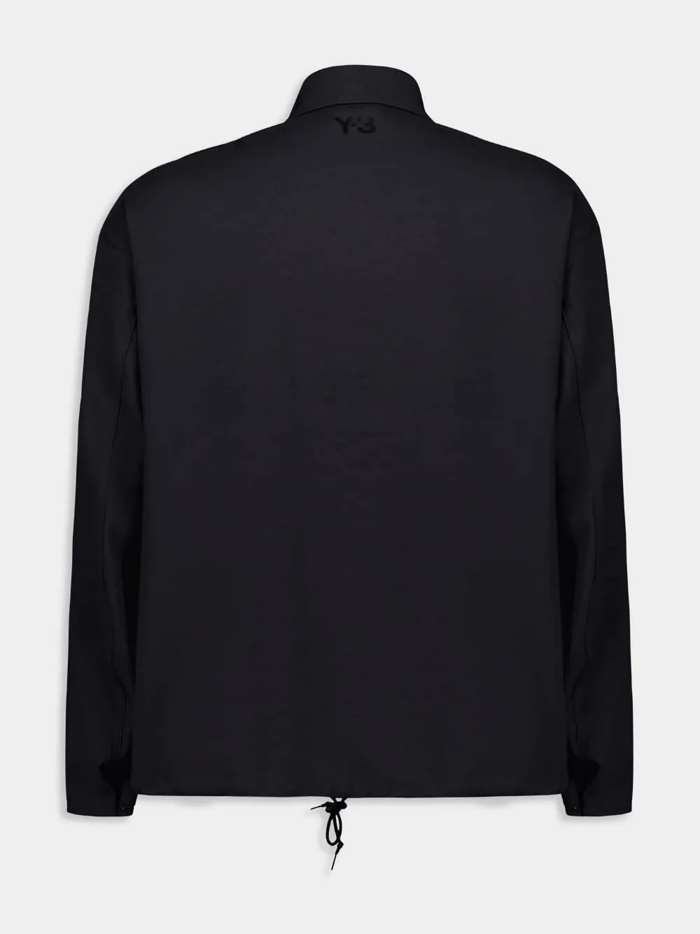 Black Sport Uniform Coach Jacket