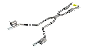 Borla 2021, (NO 2022), 2023-2024 Dodge Durango SRT Hellcat ATAK Cat-Back Exhaust 6.2SC V8