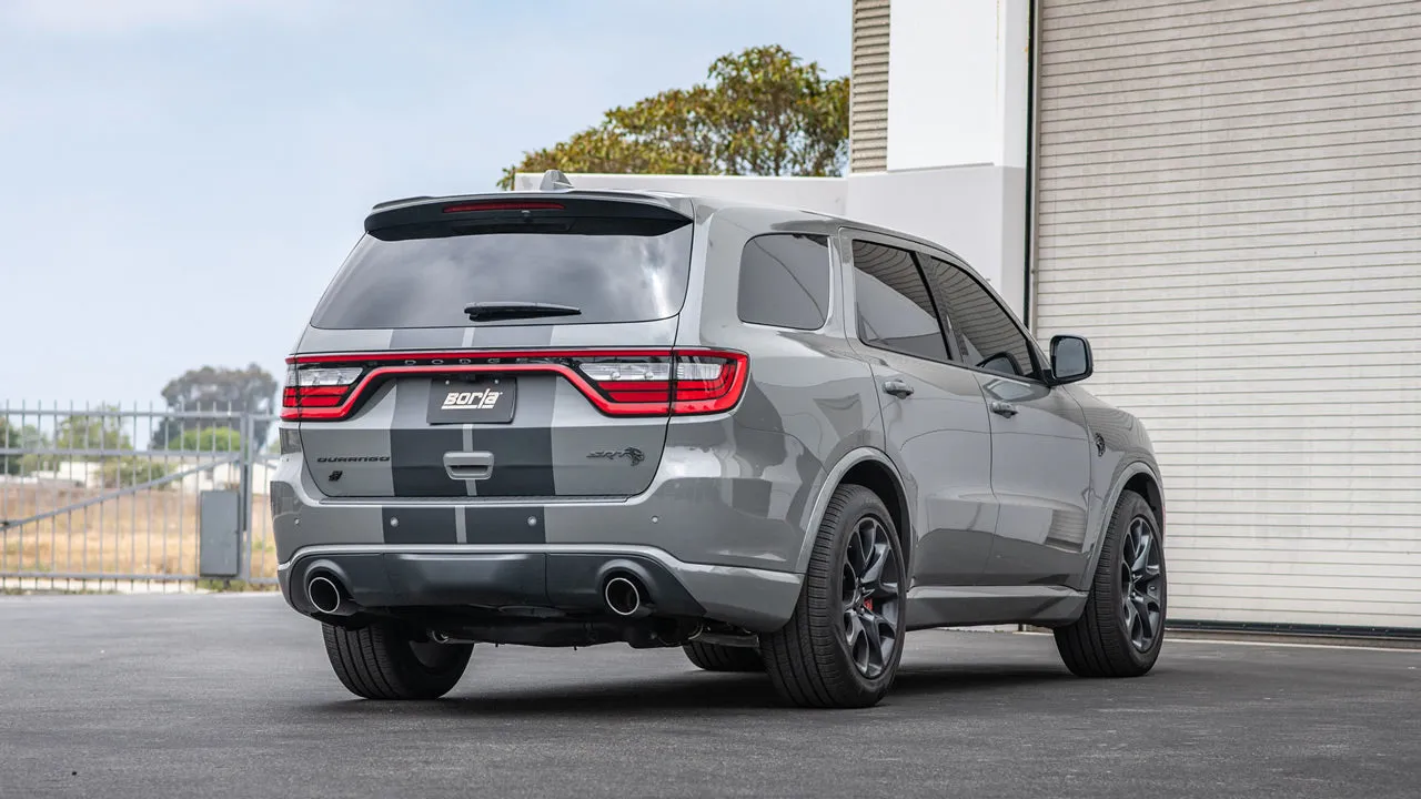 Borla 2021, (NO 2022), 2023-2024 Dodge Durango SRT Hellcat ATAK Cat-Back Exhaust 6.2SC V8