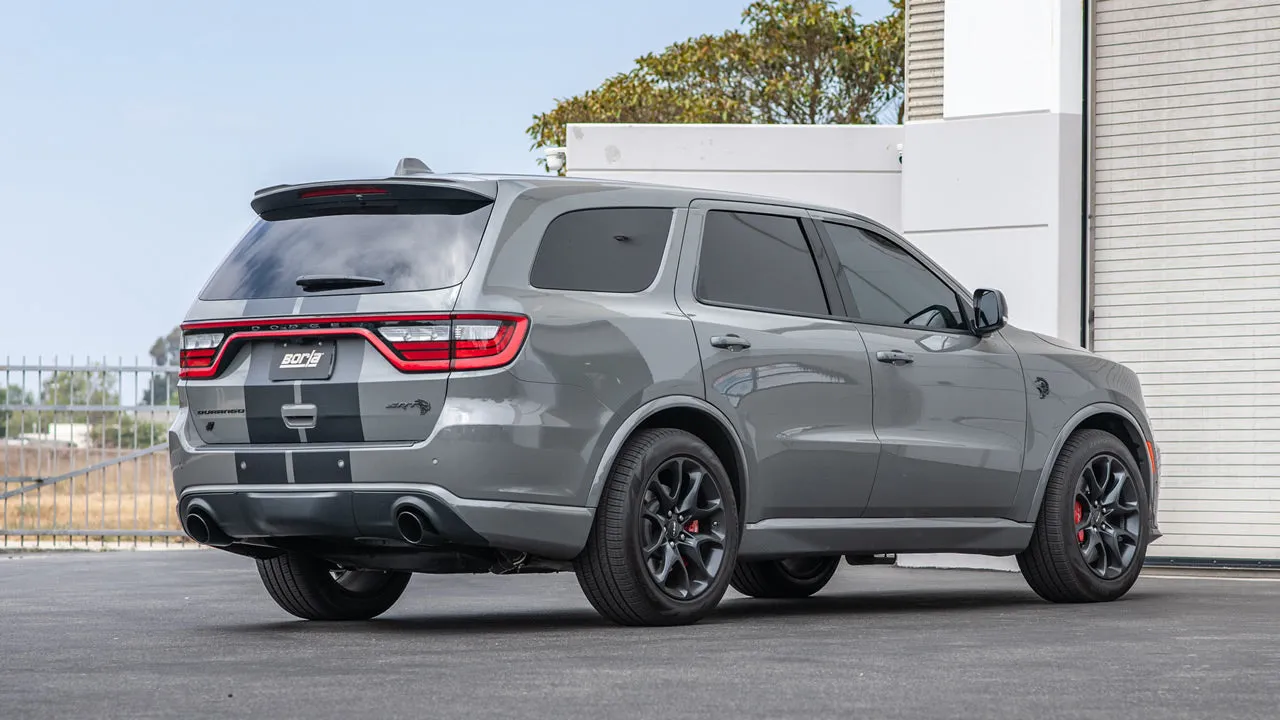Borla 2021, (NO 2022), 2023-2024 Dodge Durango SRT Hellcat ATAK Cat-Back Exhaust 6.2SC V8