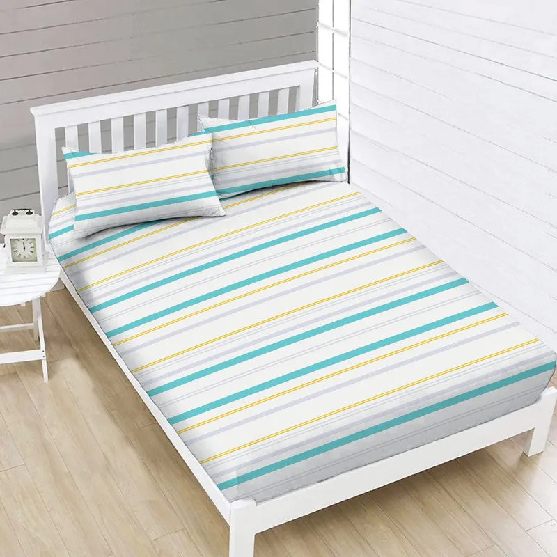 Botanical Morning Printed Fitted Sheet