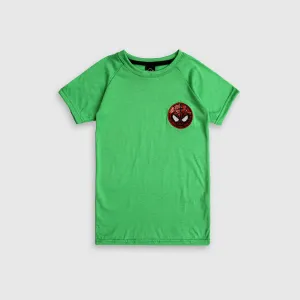 Boys Soft Cotton Sequin Decorated T-Shirt
