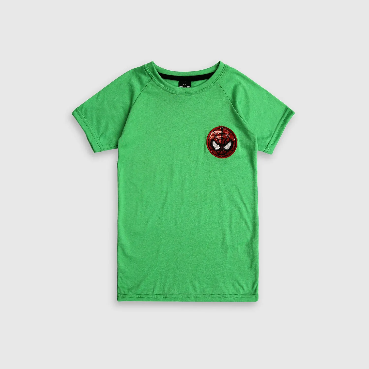 Boys Soft Cotton Sequin Decorated T-Shirt