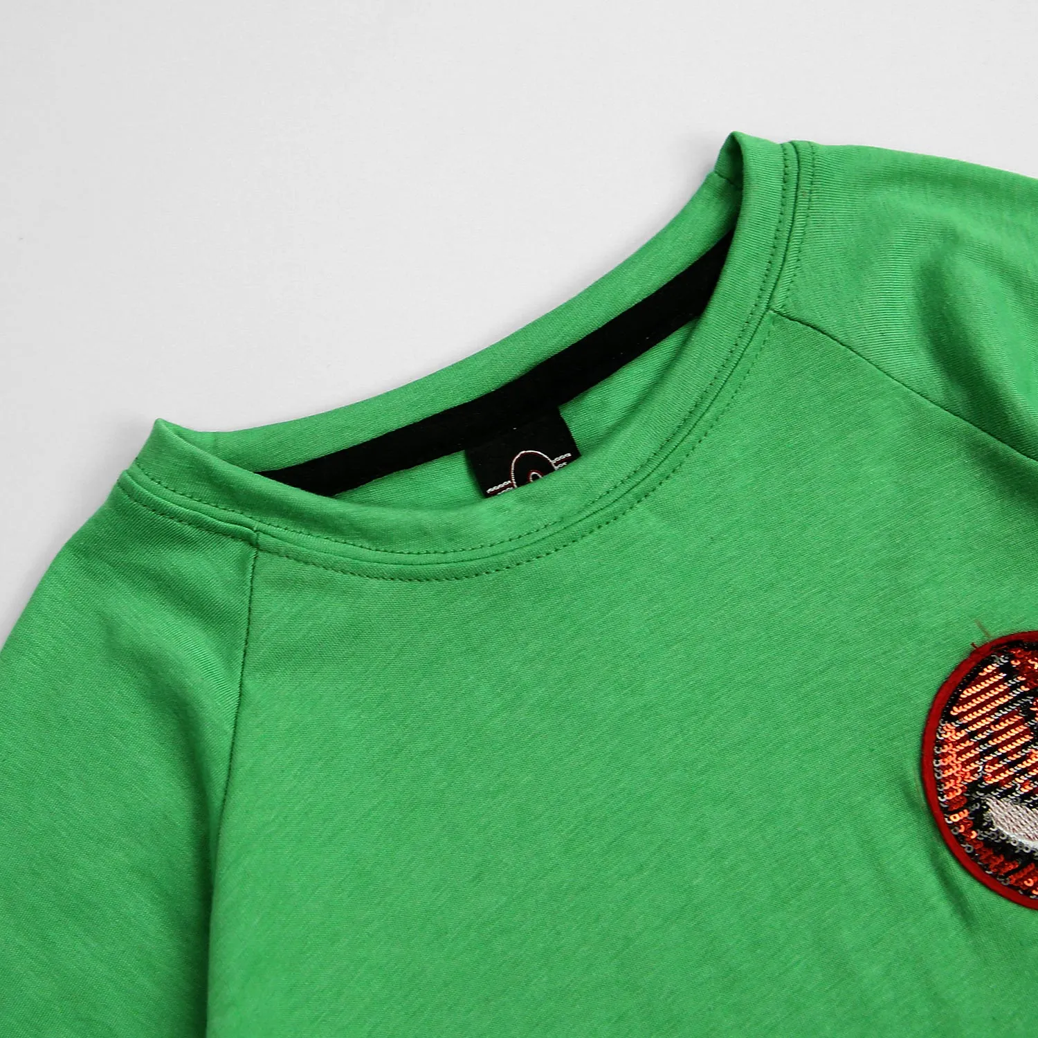 Boys Soft Cotton Sequin Decorated T-Shirt