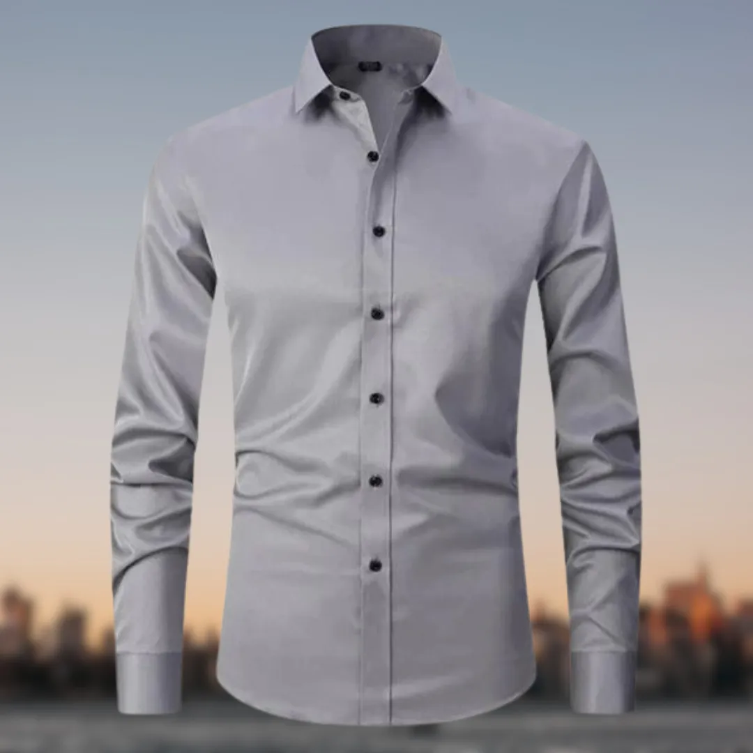 BRANDON - NO-WRINKLE LONGSLEEVE POLO