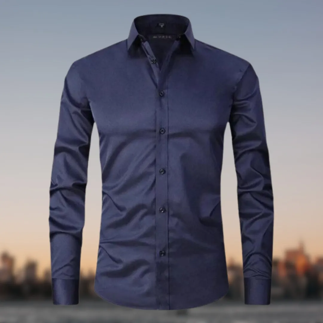 BRANDON - NO-WRINKLE LONGSLEEVE POLO