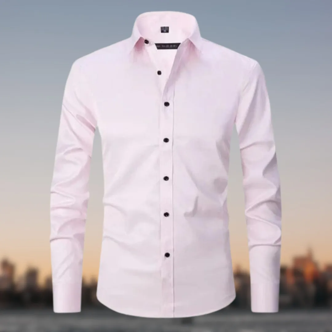 BRANDON - NO-WRINKLE LONGSLEEVE POLO