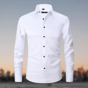 BRANDON - NO-WRINKLE LONGSLEEVE POLO