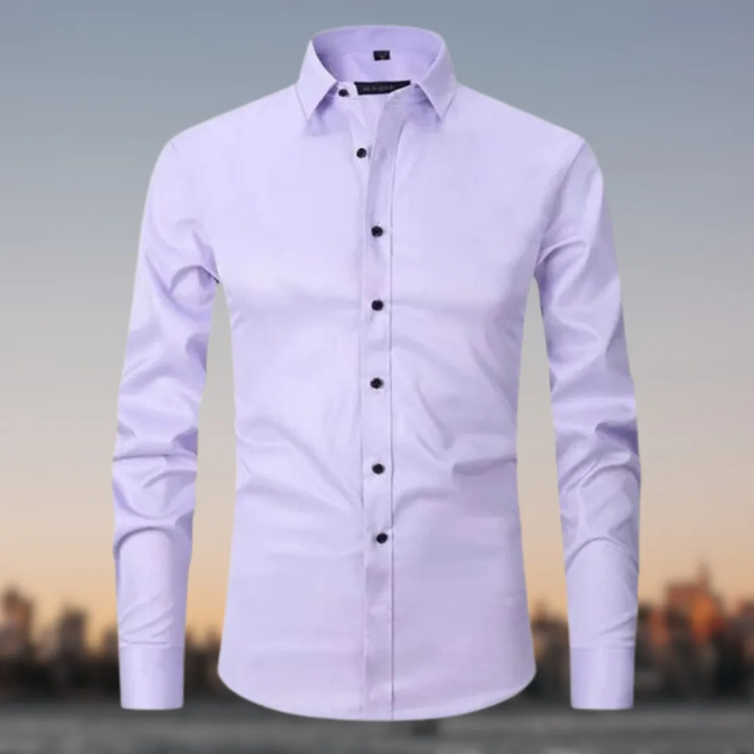 BRANDON - NO-WRINKLE LONGSLEEVE POLO