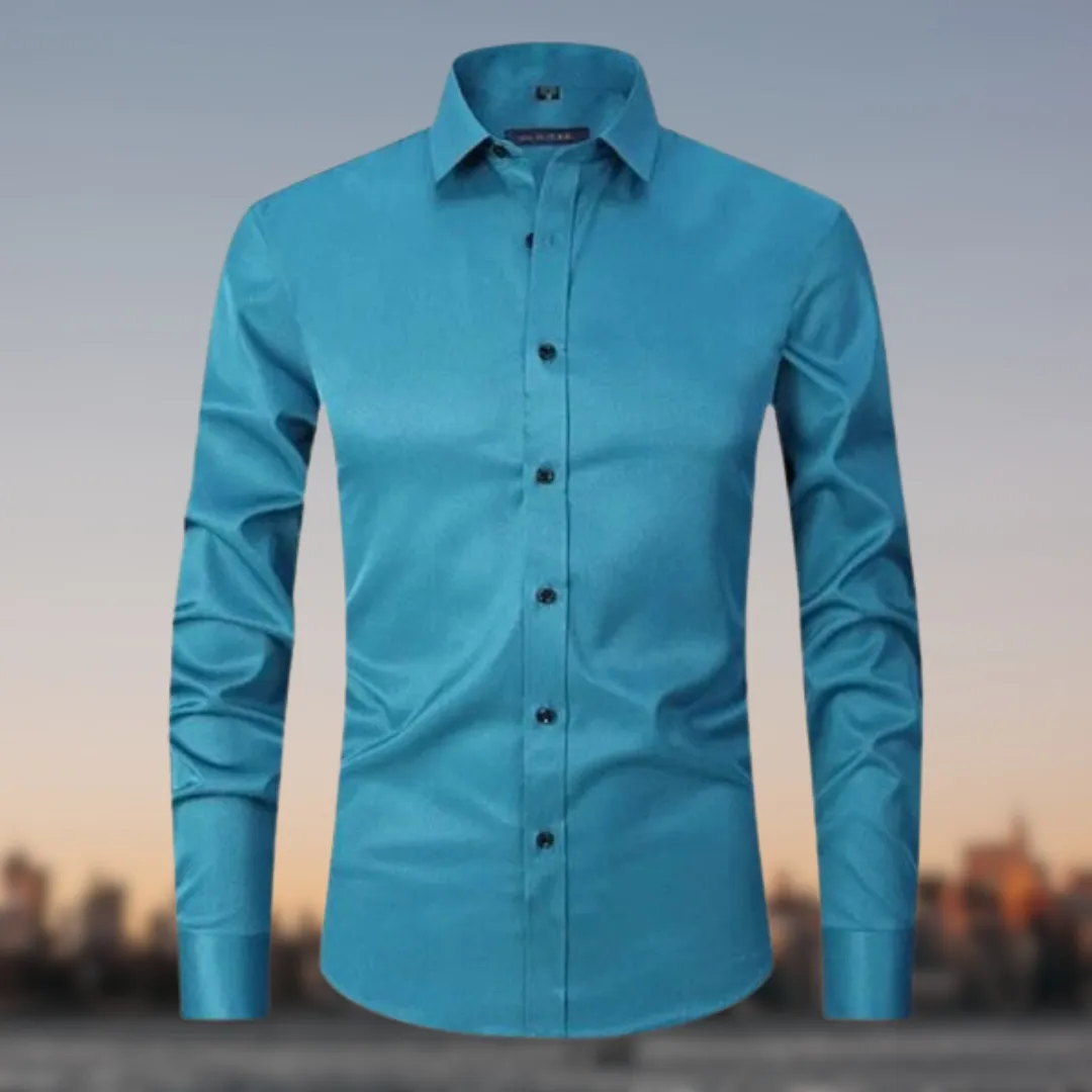 BRANDON - NO-WRINKLE LONGSLEEVE POLO