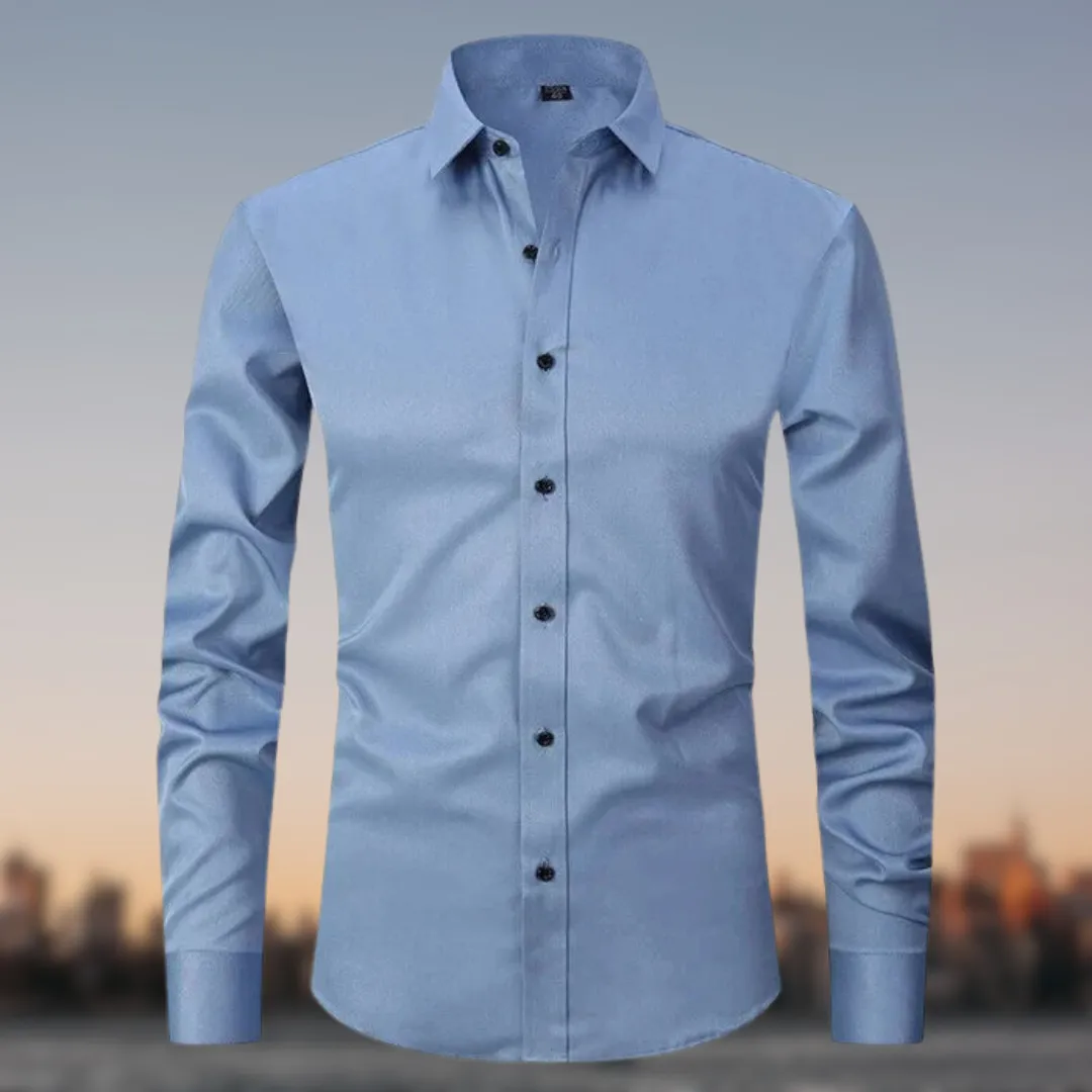 BRANDON - NO-WRINKLE LONGSLEEVE POLO