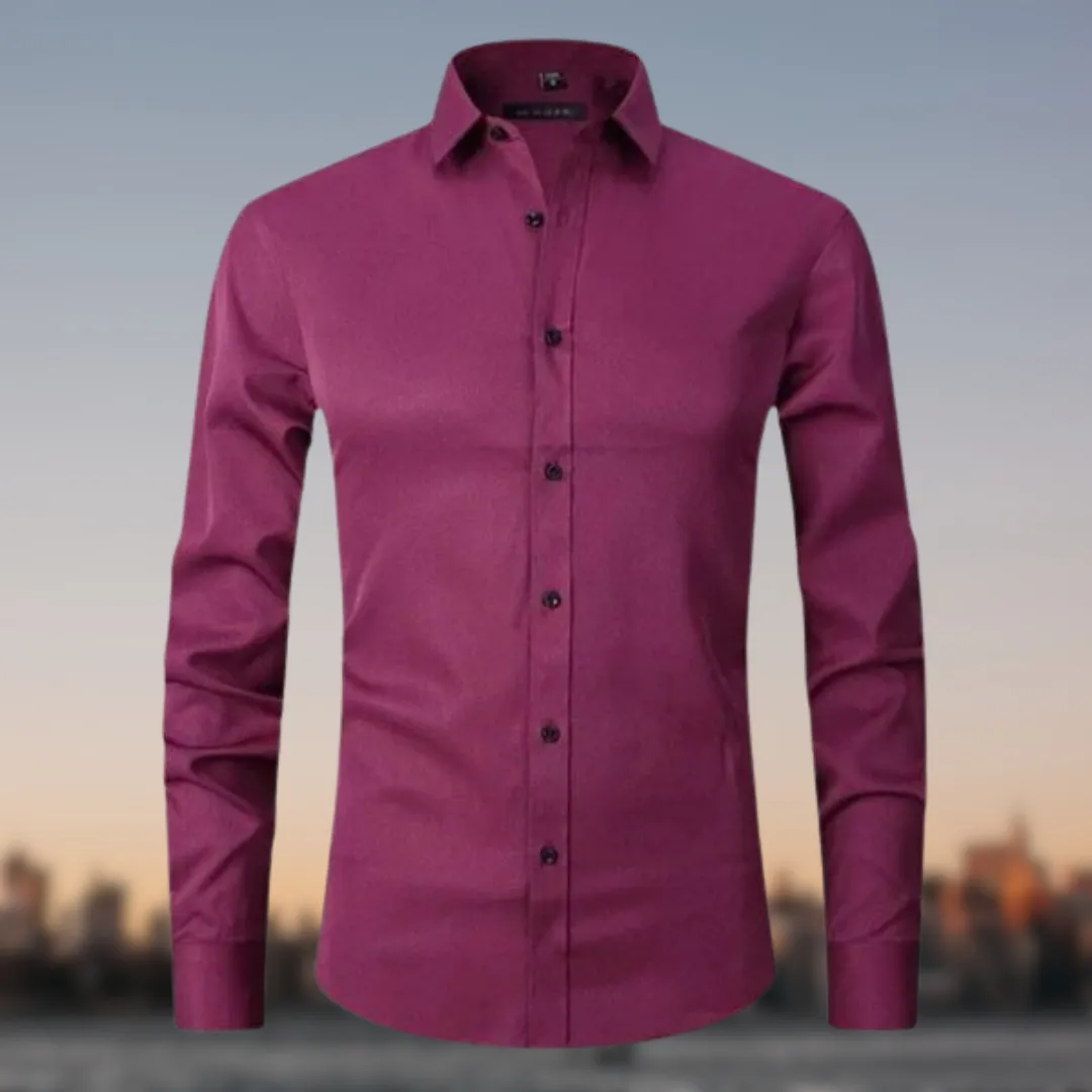 BRANDON - NO-WRINKLE LONGSLEEVE POLO
