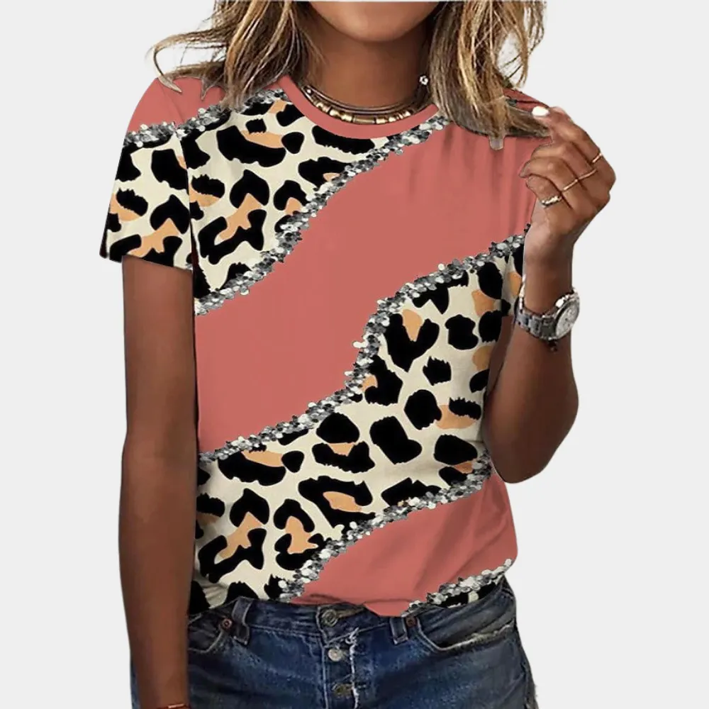 Brenda - Printed T-Shirt For Ladies - Stylish & Comfortable