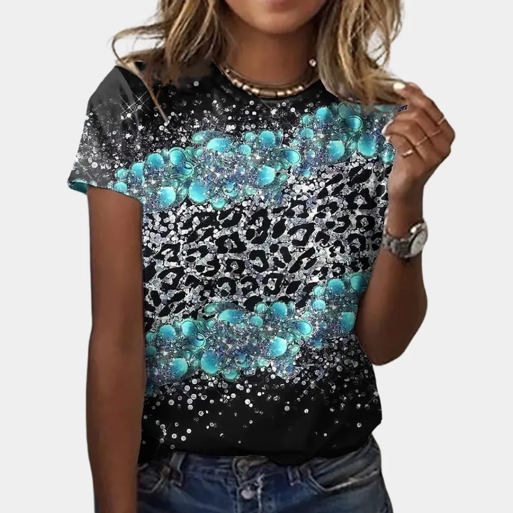 Brenda - Printed T-Shirt For Ladies - Stylish & Comfortable