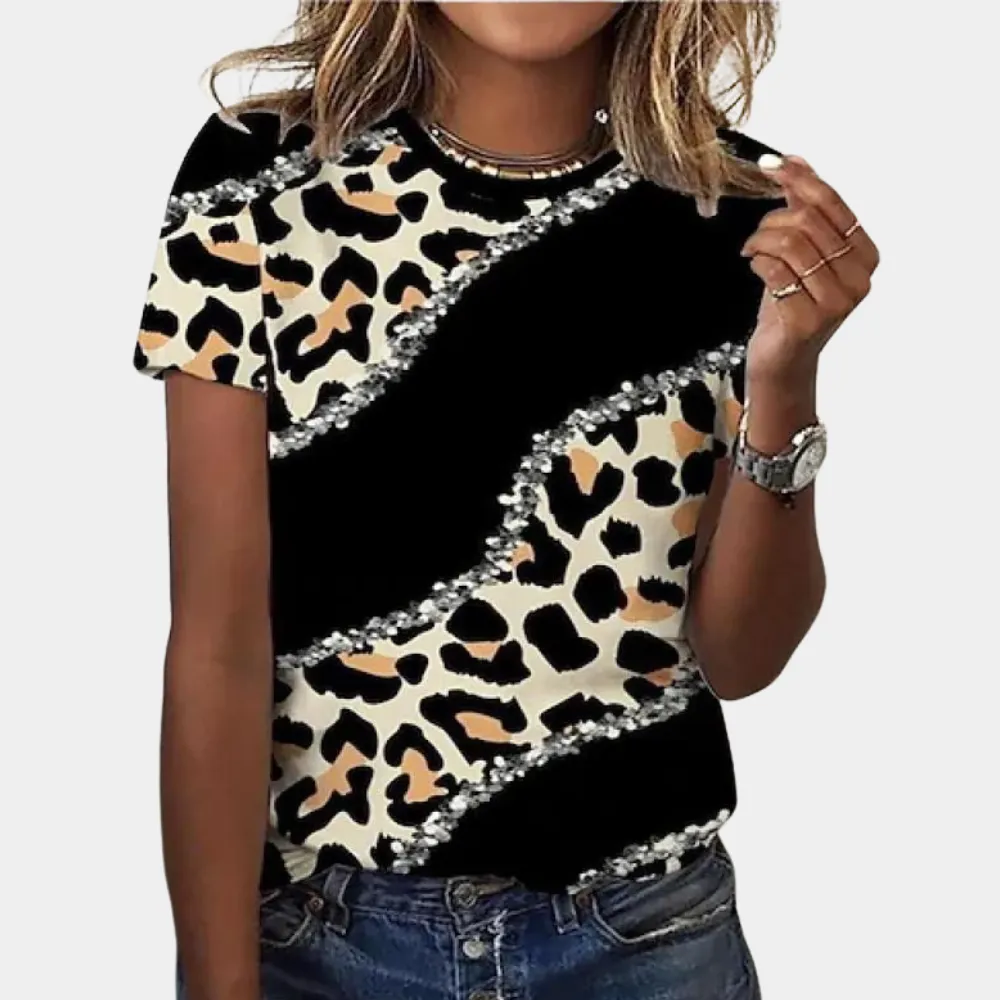 Brenda - Printed T-Shirt For Ladies - Stylish & Comfortable