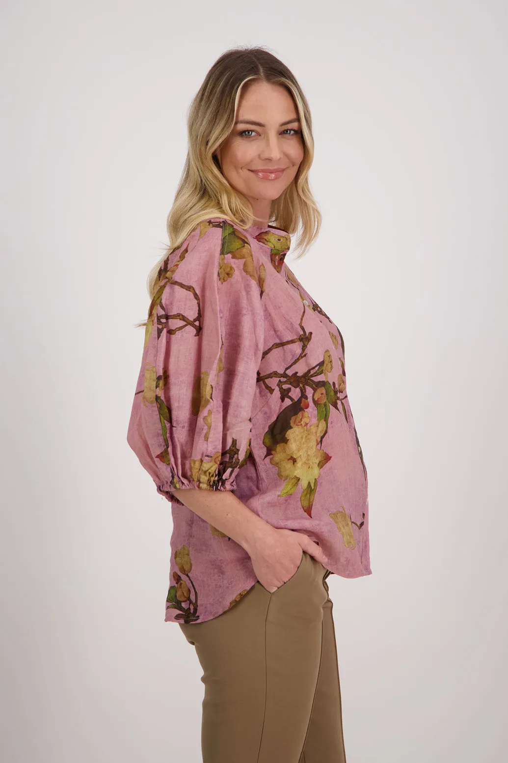 Briarwood Harlow Top - Pink Floral