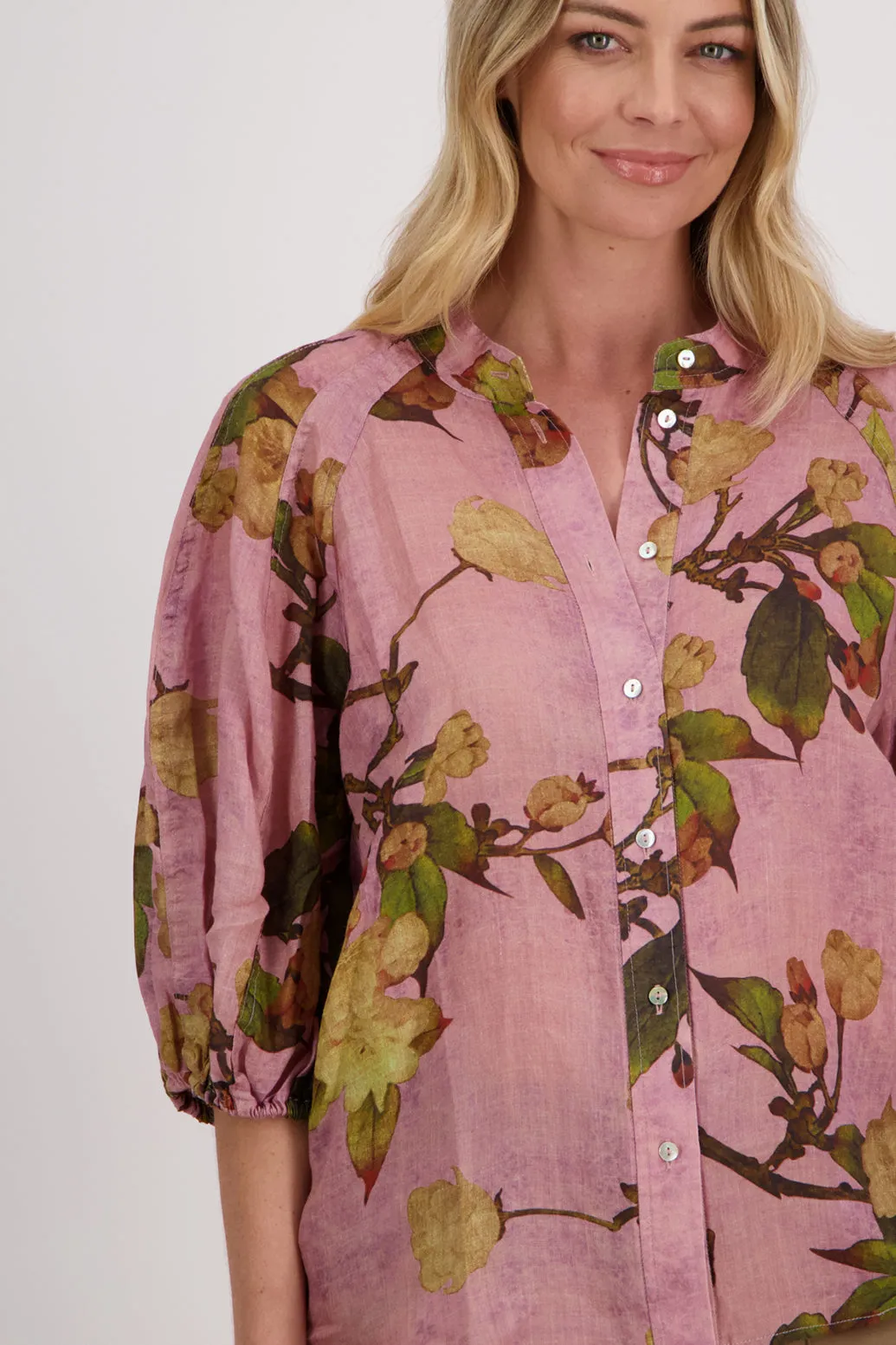 Briarwood Harlow Top - Pink Floral