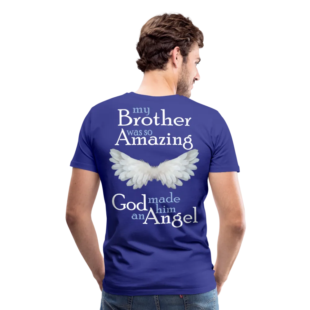 Brother Amazing Angel Men's Premium T-Shirt (CKCK3562)