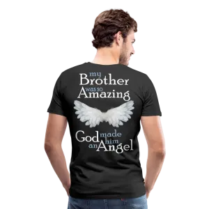 Brother Amazing Angel Men's Premium T-Shirt (CKCK3562)