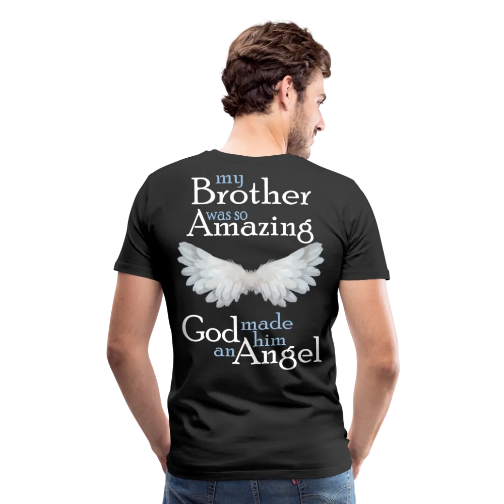 Brother Amazing Angel Men's Premium T-Shirt (CKCK3562)