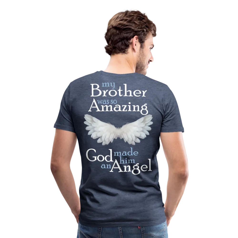 Brother Amazing Angel Men's Premium T-Shirt (CKCK3562)