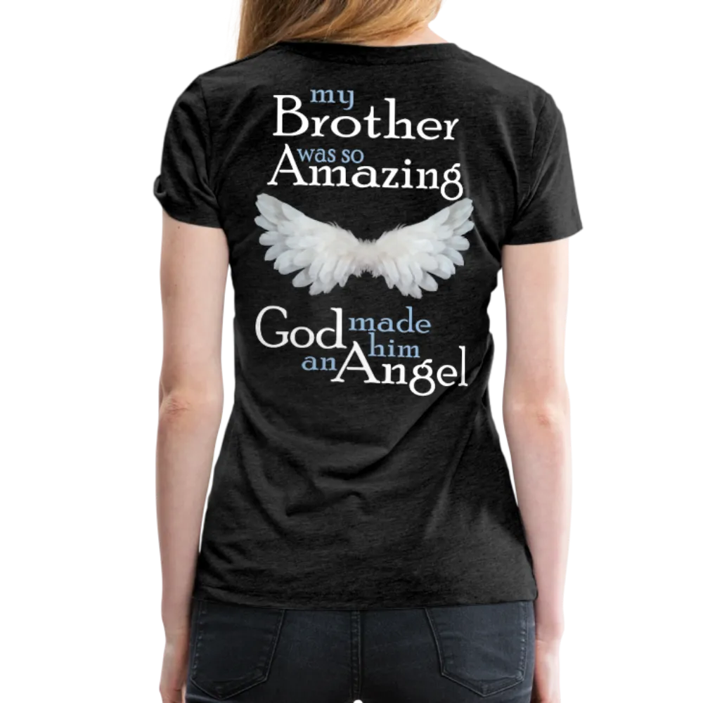 Brother Amazing Angel Women’s Premium T-Shirt (CK1605)