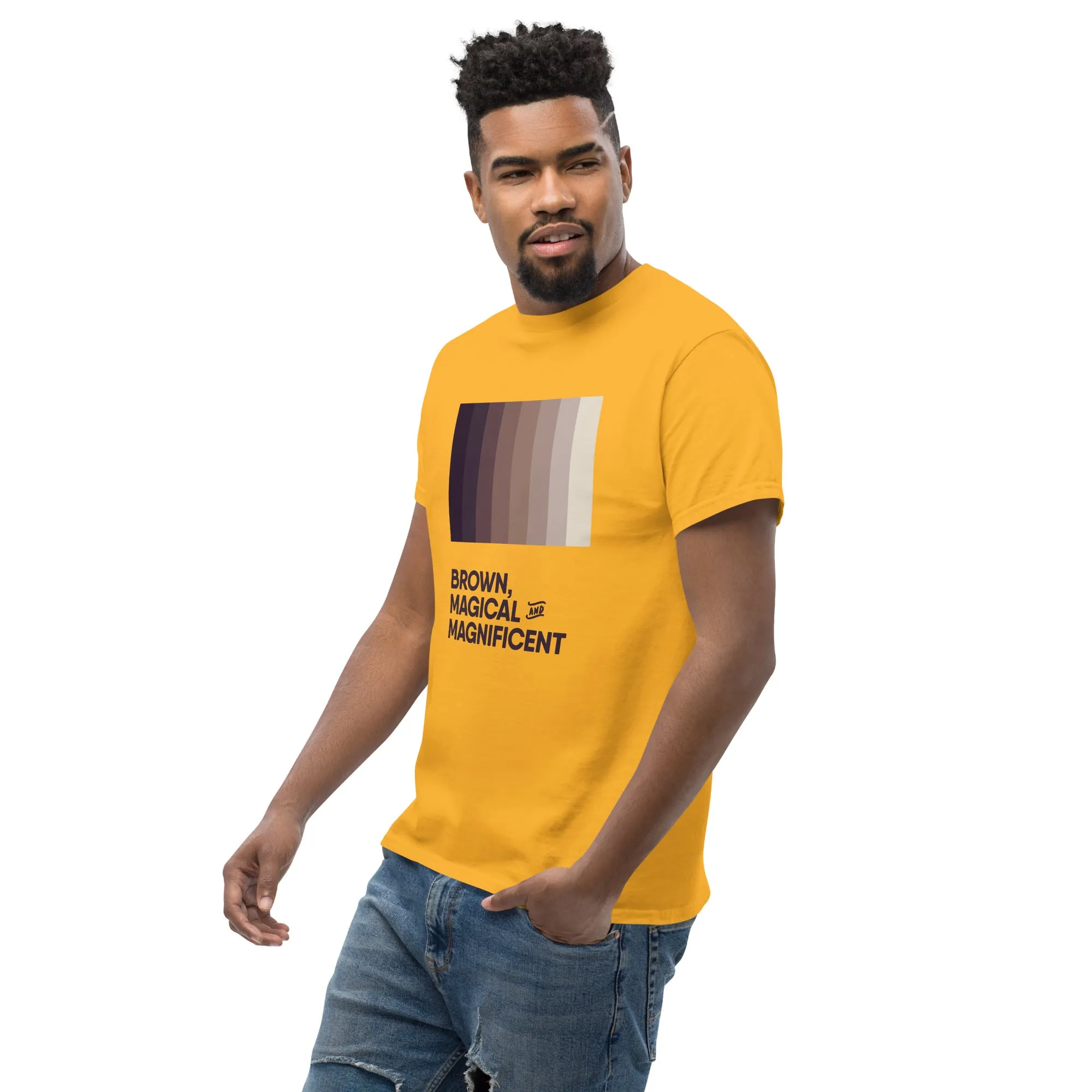 Brown, Magical, & Magnificent Unisex Classic Tee