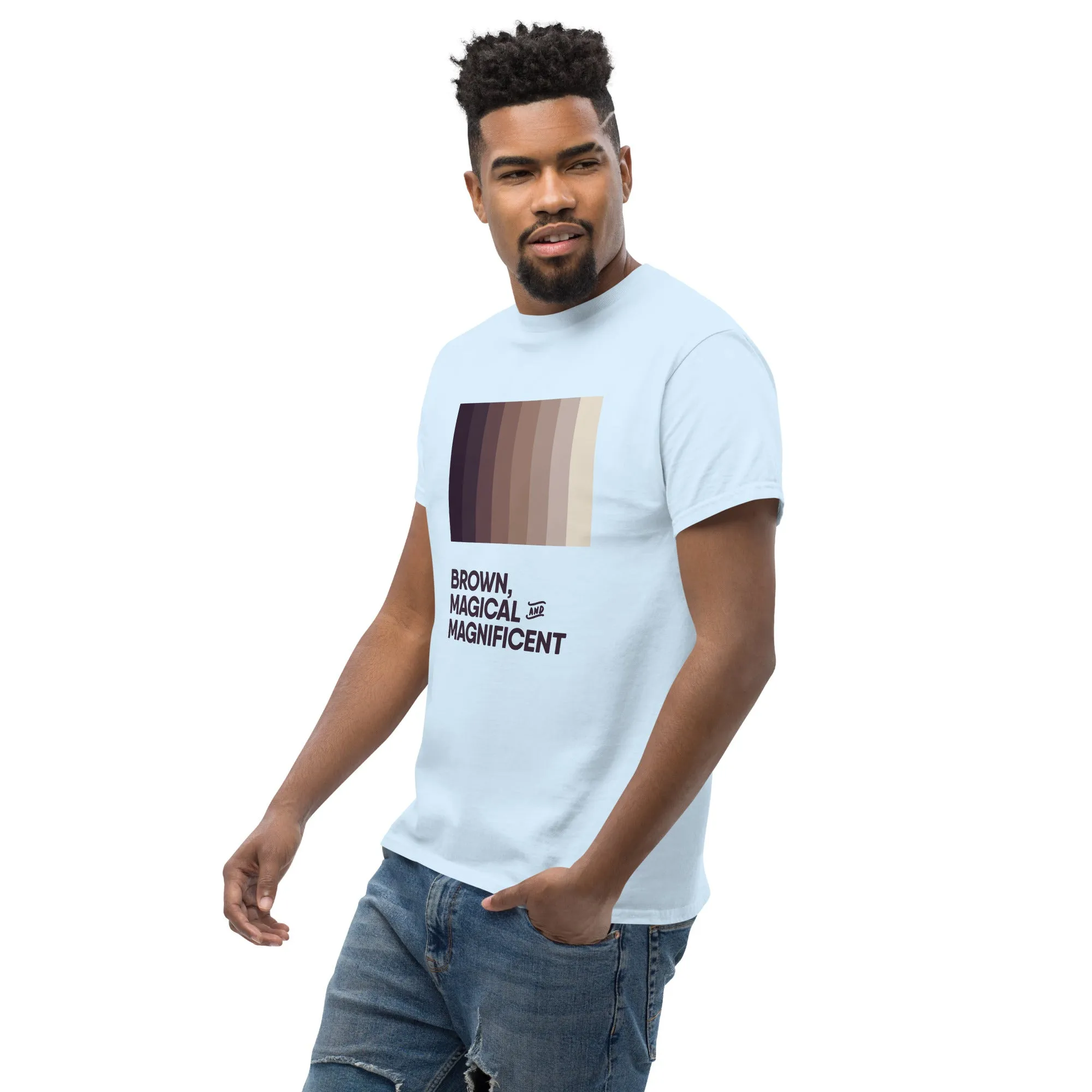 Brown, Magical, & Magnificent Unisex Classic Tee