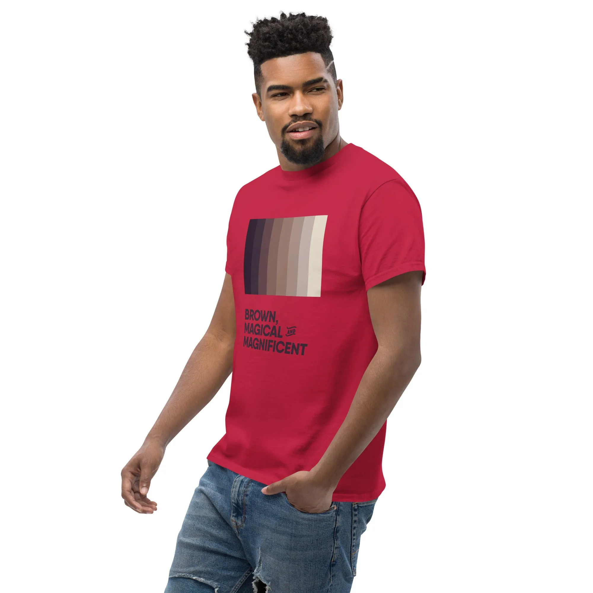 Brown, Magical, & Magnificent Unisex Classic Tee