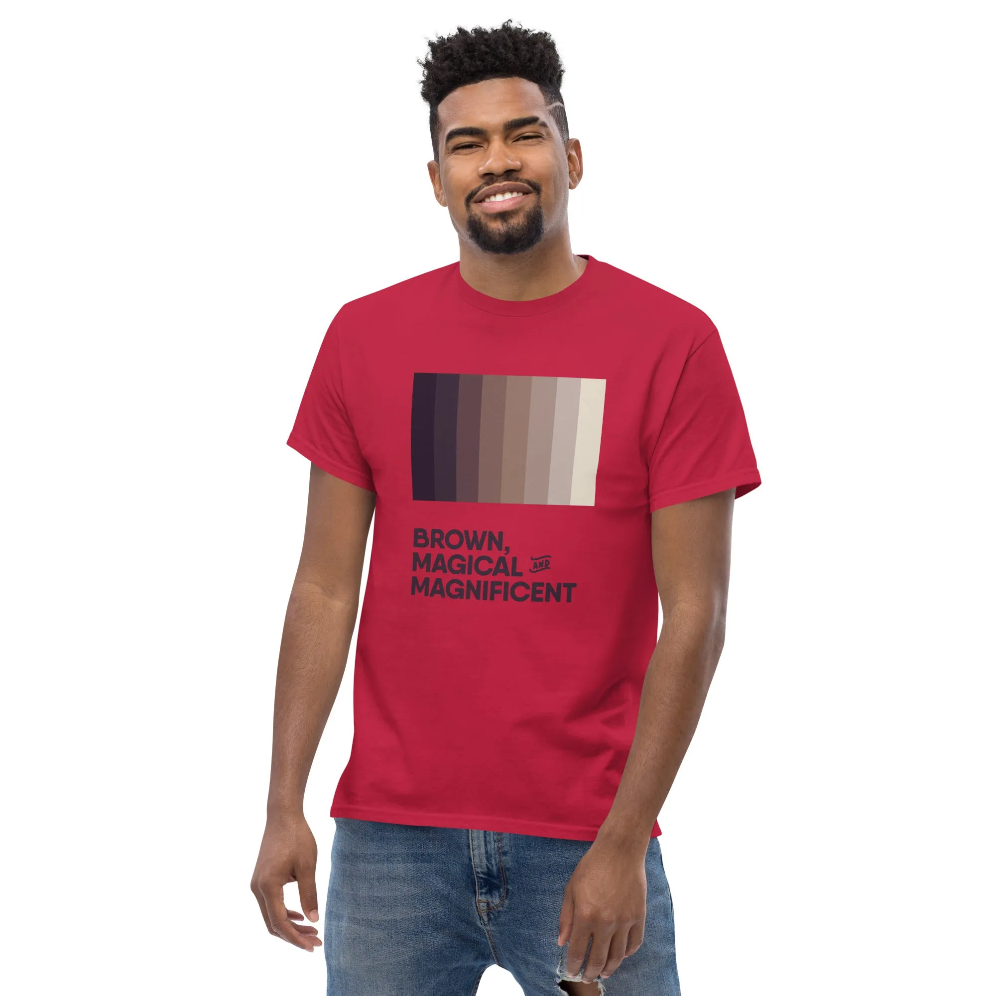 Brown, Magical, & Magnificent Unisex Classic Tee