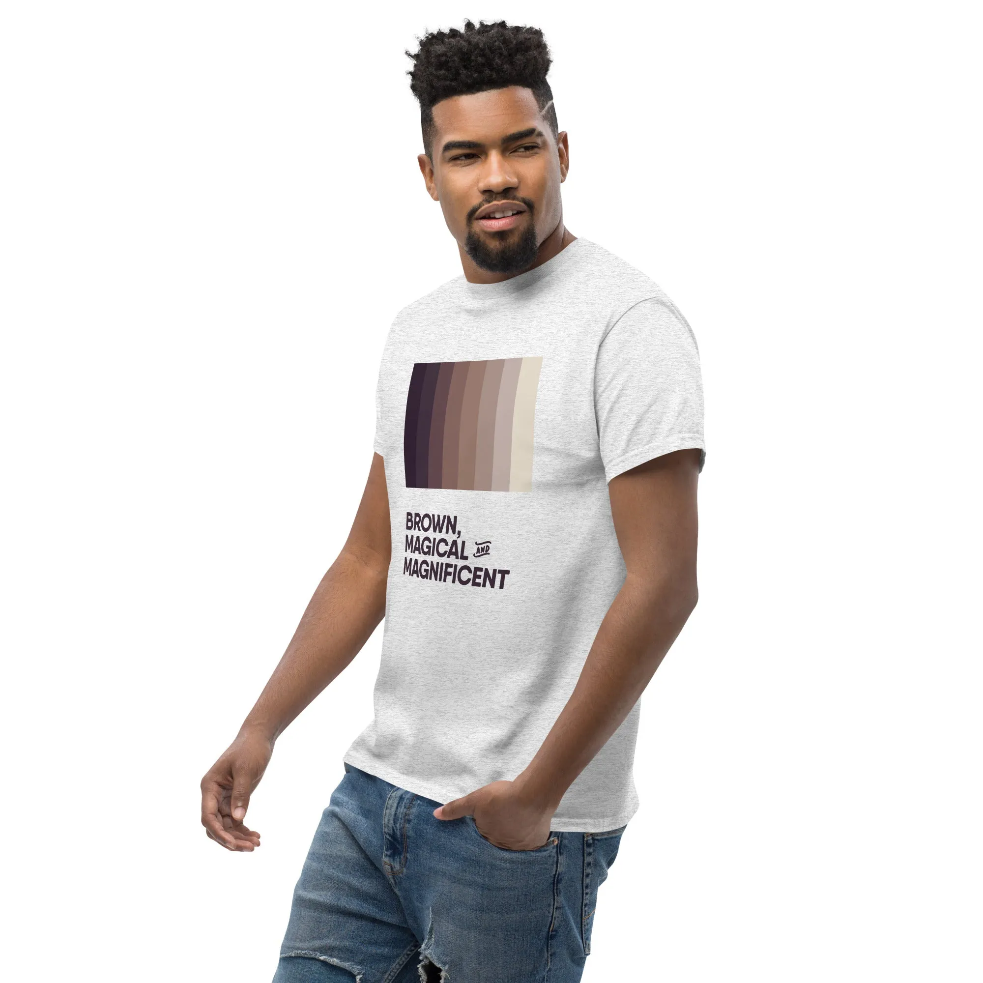 Brown, Magical, & Magnificent Unisex Classic Tee