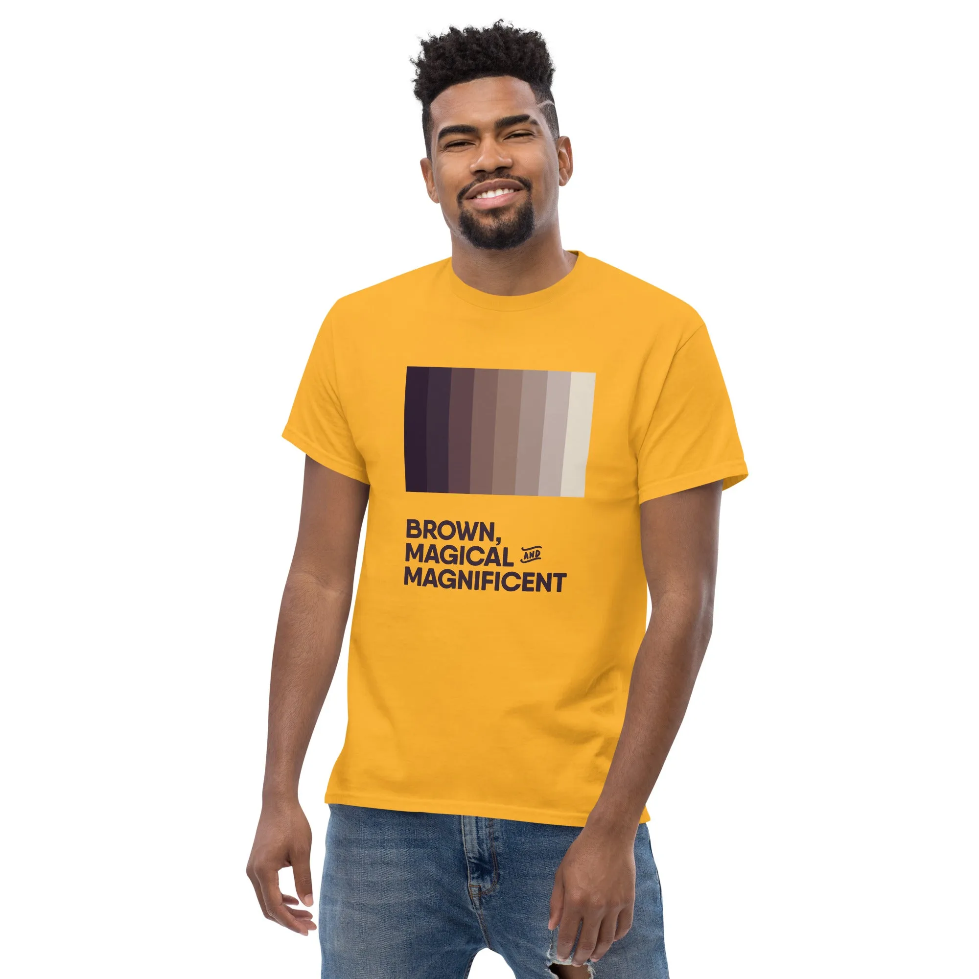 Brown, Magical, & Magnificent Unisex Classic Tee
