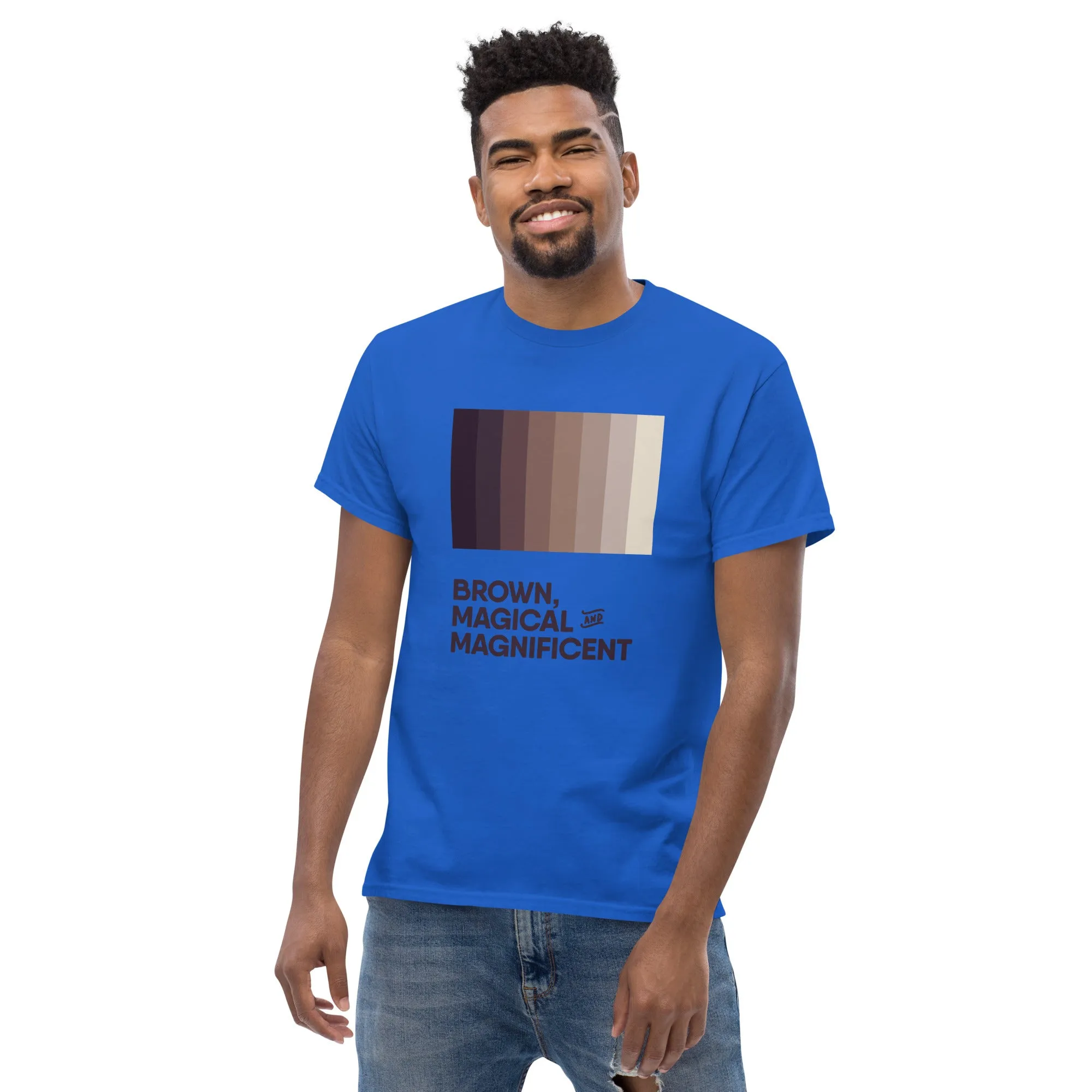 Brown, Magical, & Magnificent Unisex Classic Tee