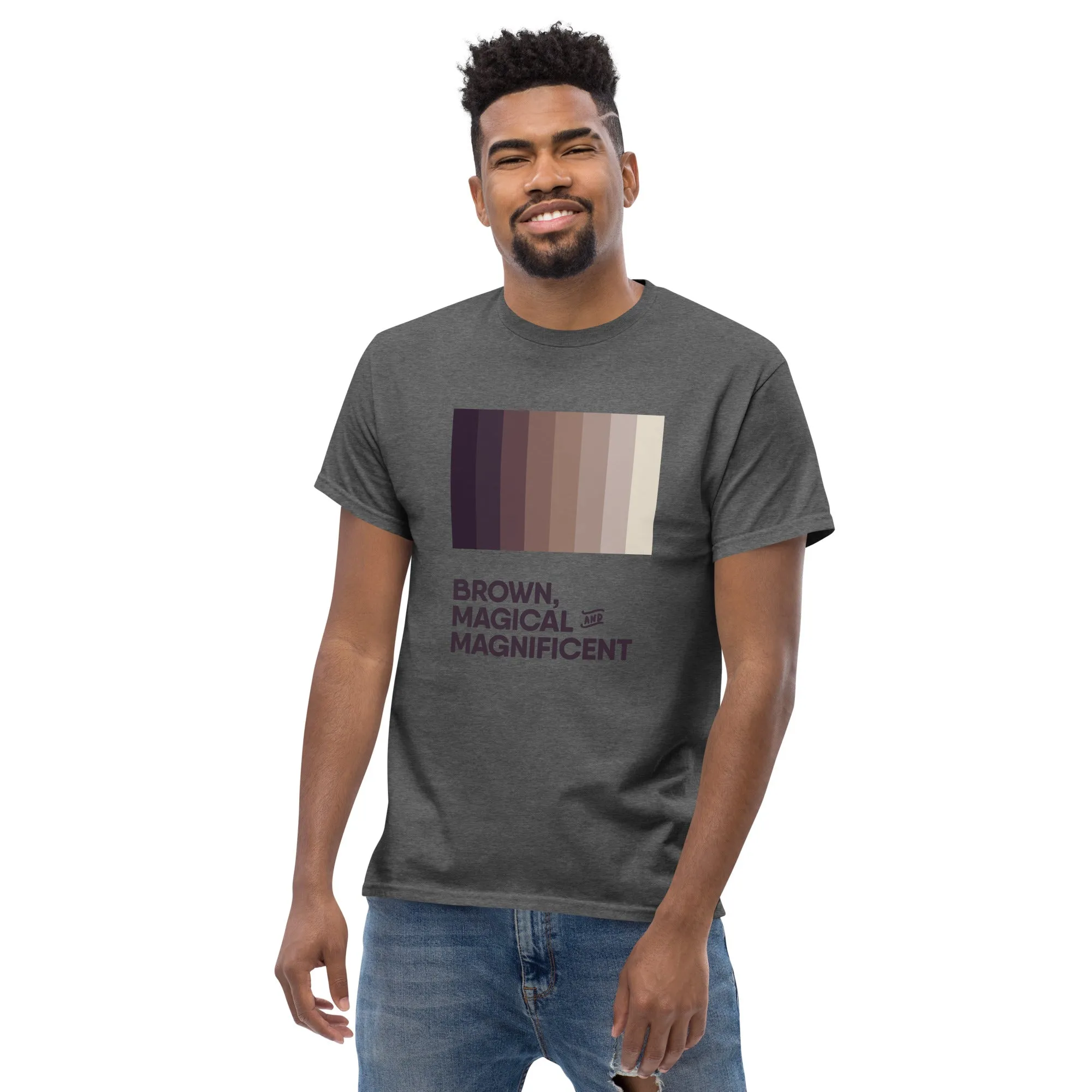 Brown, Magical, & Magnificent Unisex Classic Tee
