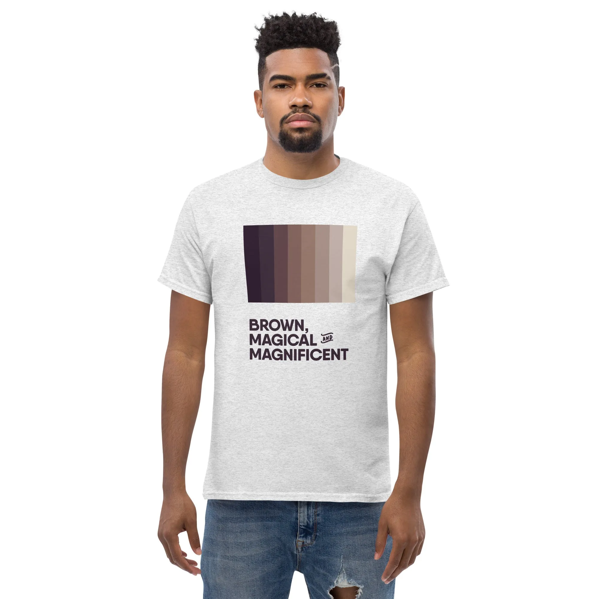 Brown, Magical, & Magnificent Unisex Classic Tee