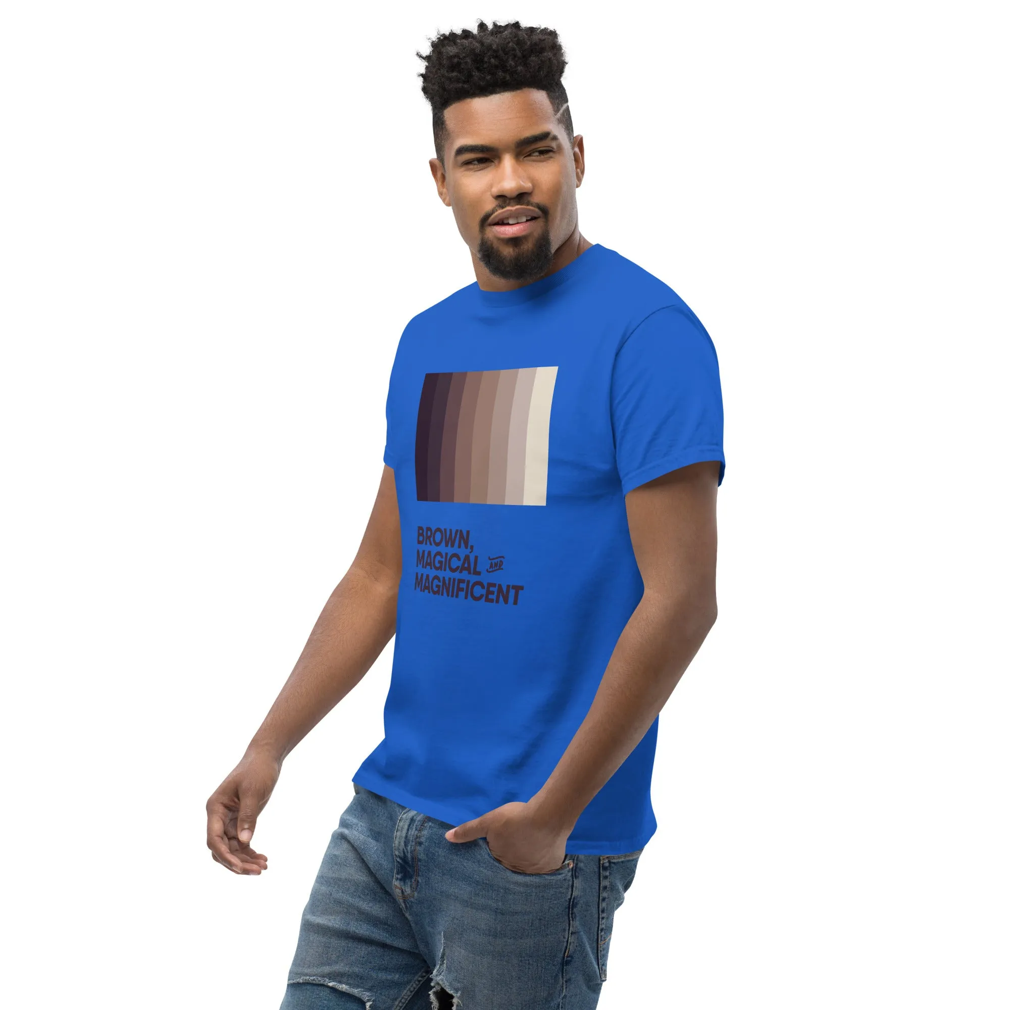 Brown, Magical, & Magnificent Unisex Classic Tee