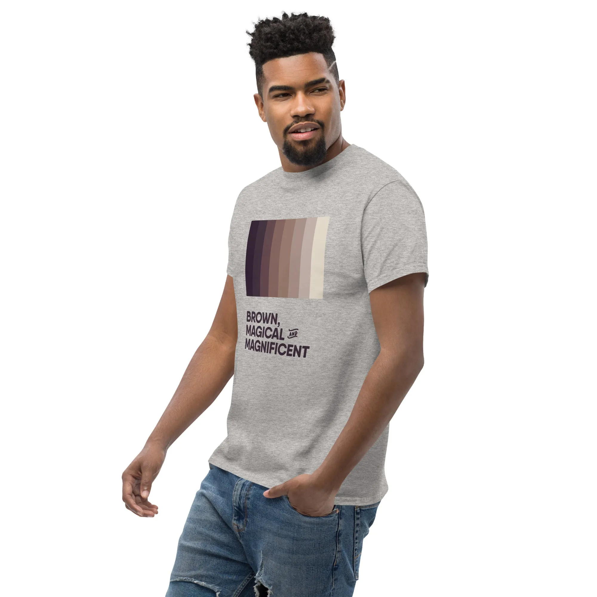 Brown, Magical, & Magnificent Unisex Classic Tee