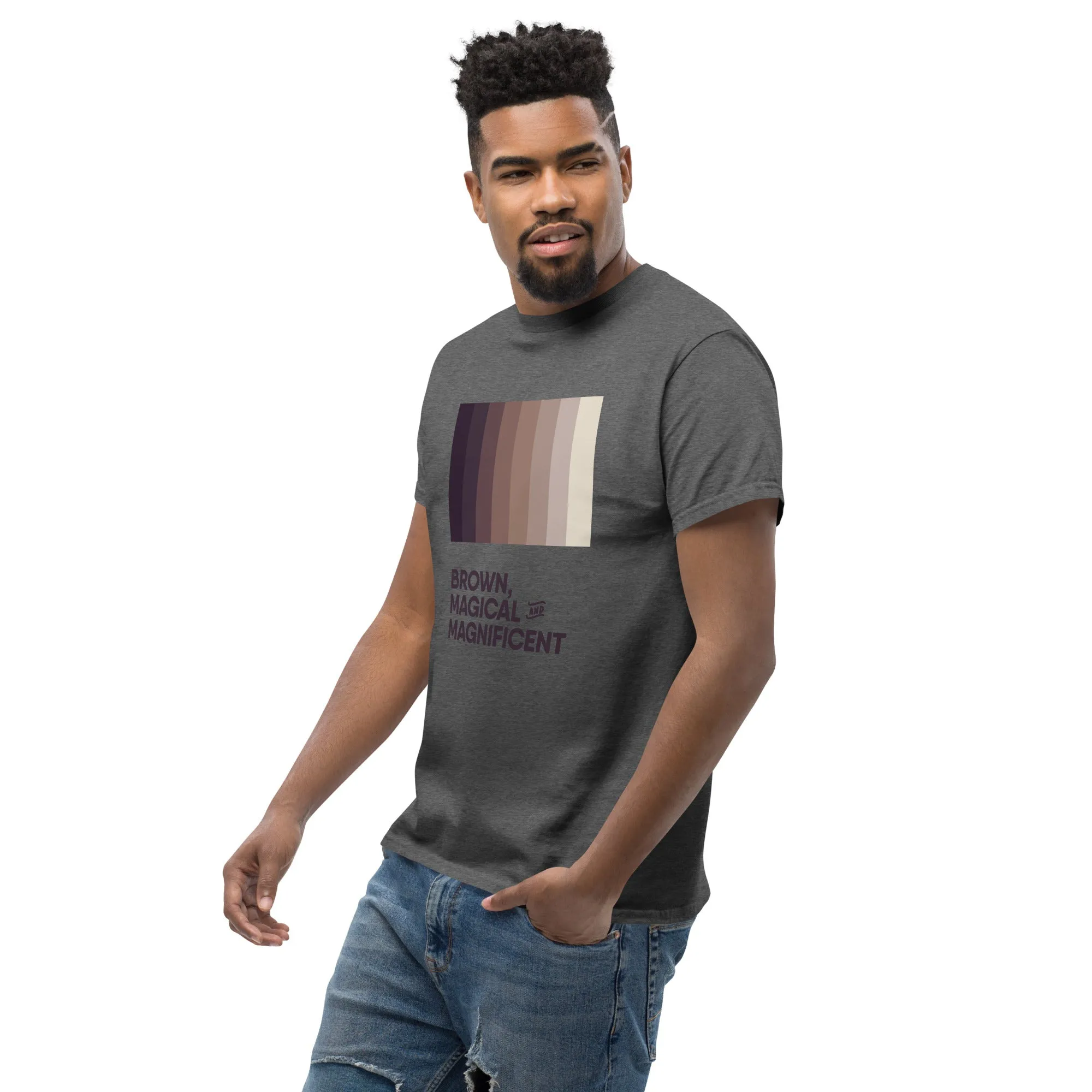 Brown, Magical, & Magnificent Unisex Classic Tee