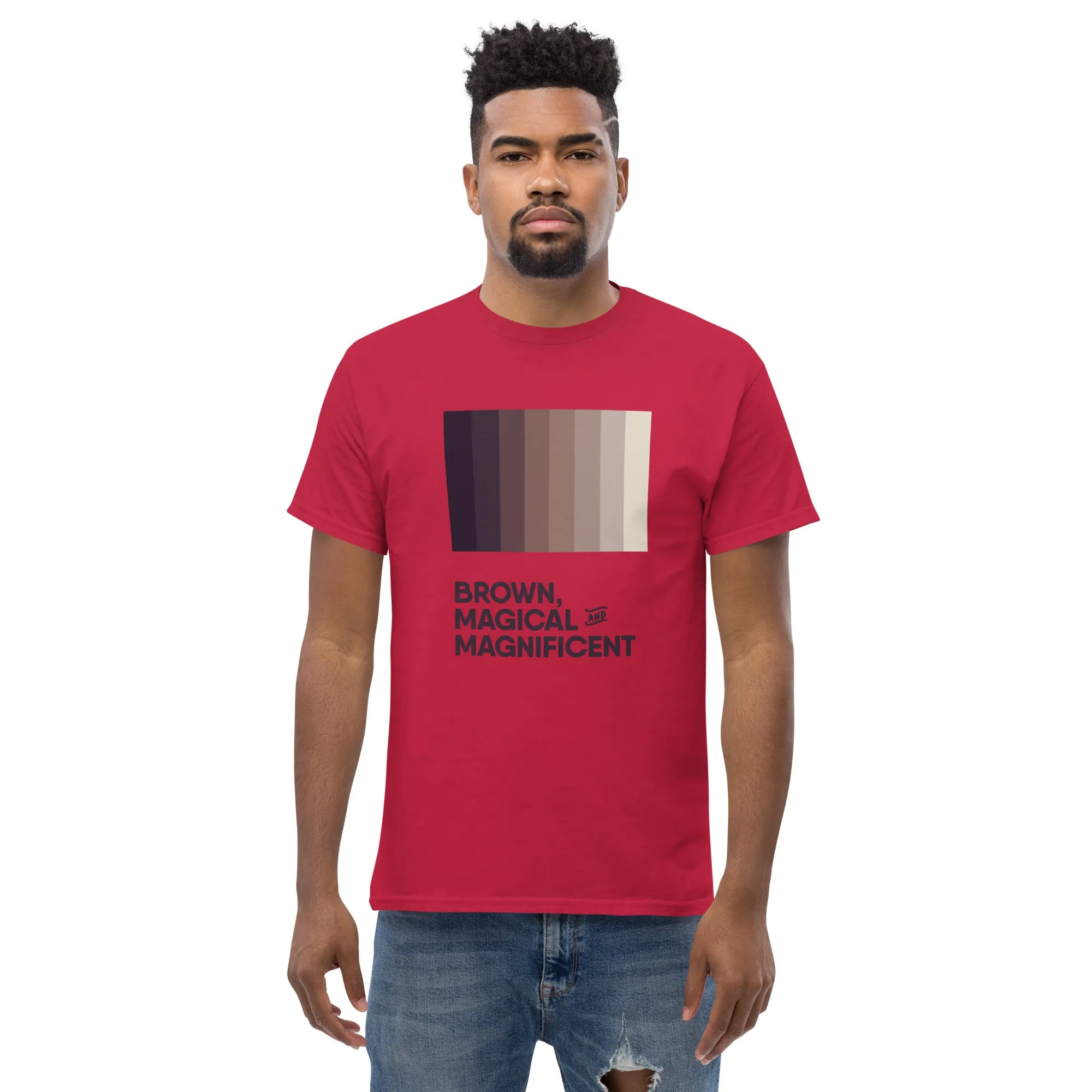 Brown, Magical, & Magnificent Unisex Classic Tee