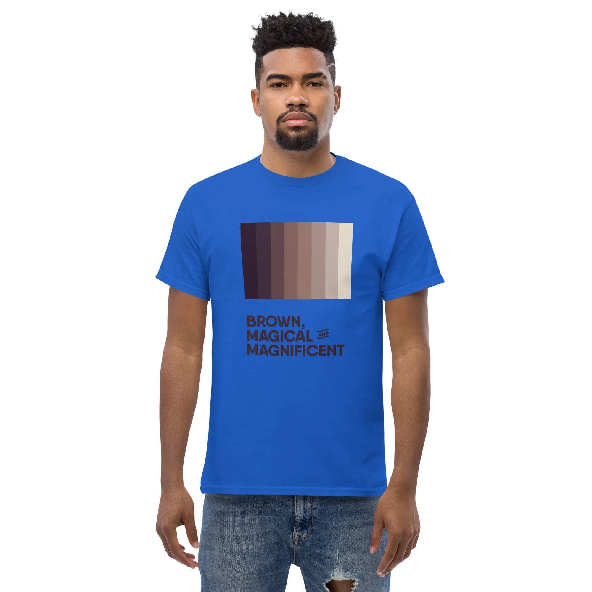 Brown, Magical, & Magnificent Unisex Classic Tee