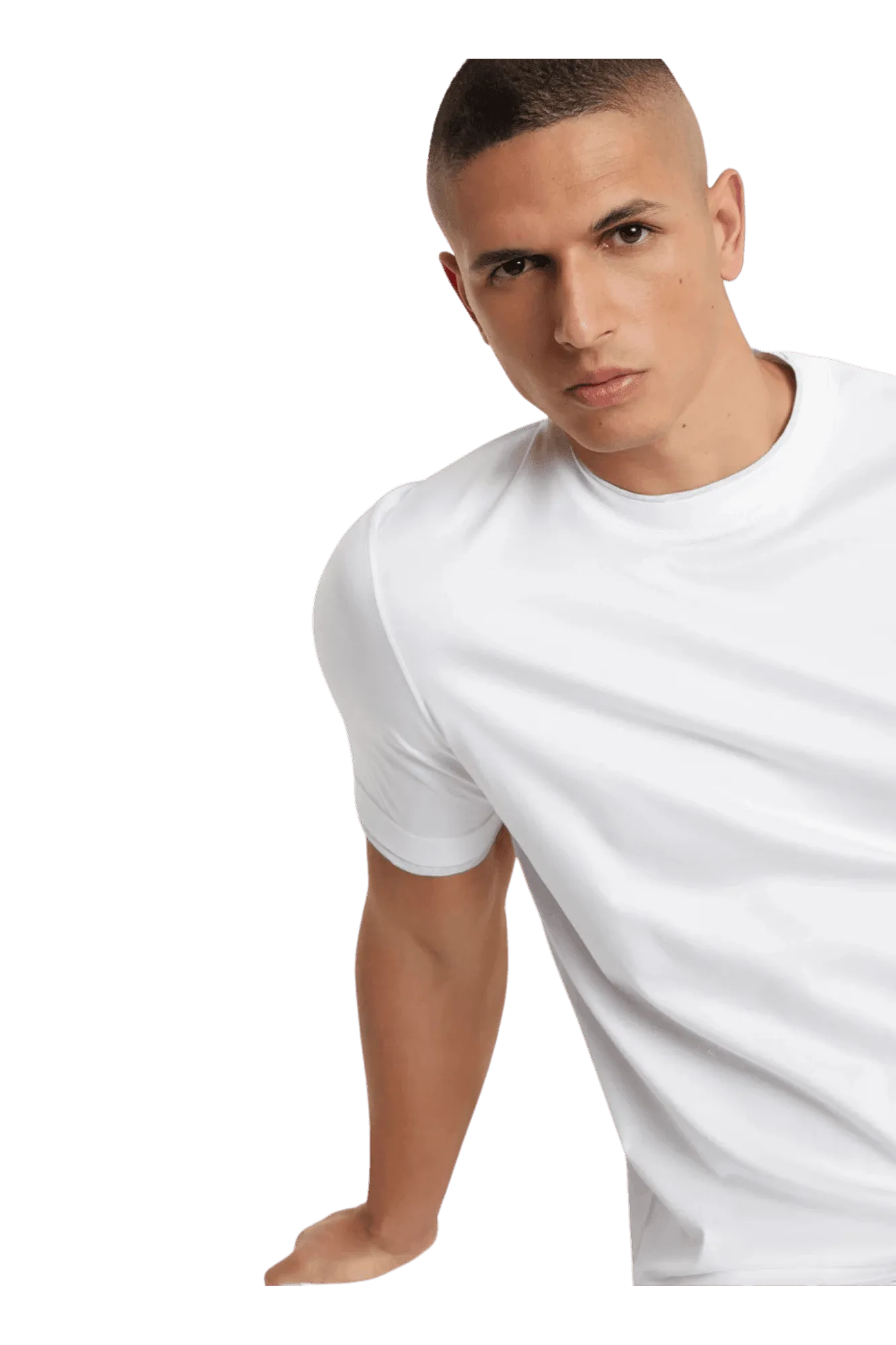 Brunello Cucinelli Men's Cotton Jersey Crew Neck T-shirt With Faux-layering