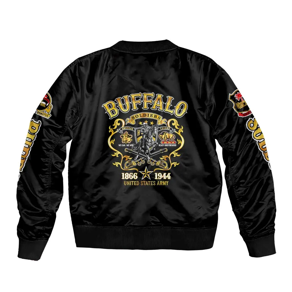 Buffalo Soldiers Bomber Jacket American American Legend 1866-1944 DT02